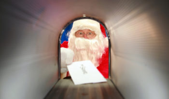 Le Père Noël attend vos messages