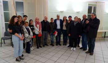 Accueil d&rsquo;une délégation de jeunes Palestiniens